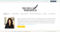 Desktop Screenshot of michelledresbold.com